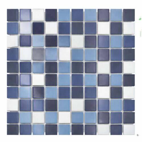TM2276G Liquid Blue Porcelain Mosaic