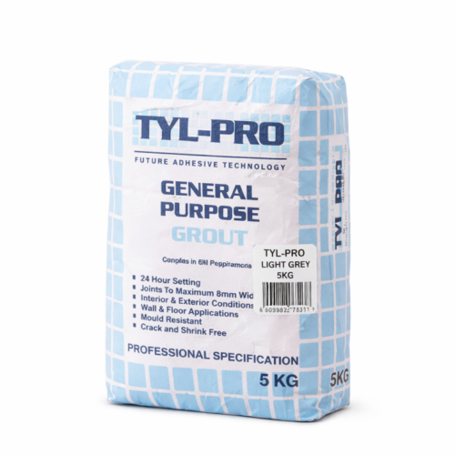 Tyl-pro Grout light Grey 5kg
