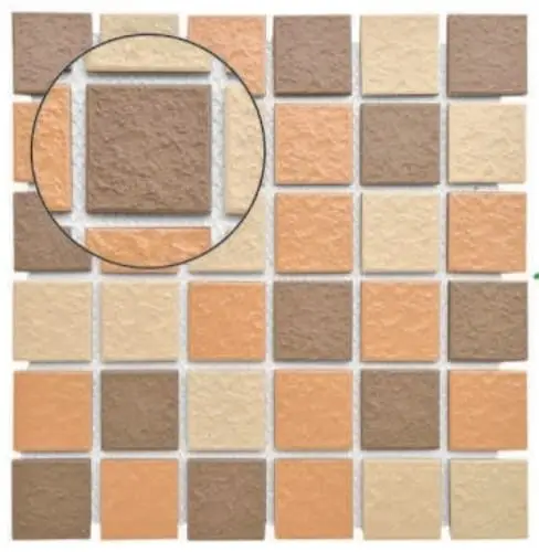 TM102 Brown Mix Mosaic 300×300