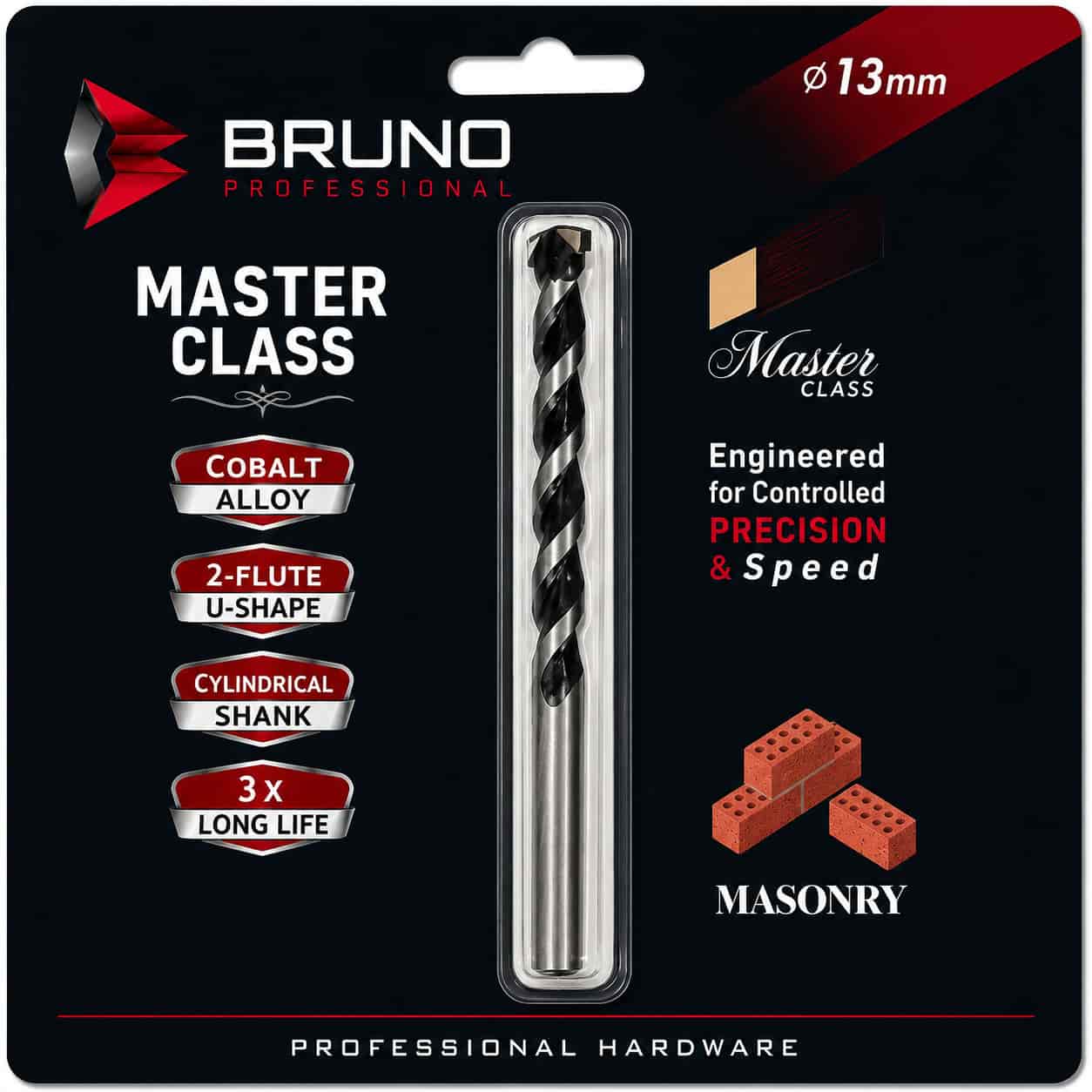 DB001/13MM Masonary Drill Bit 13mm