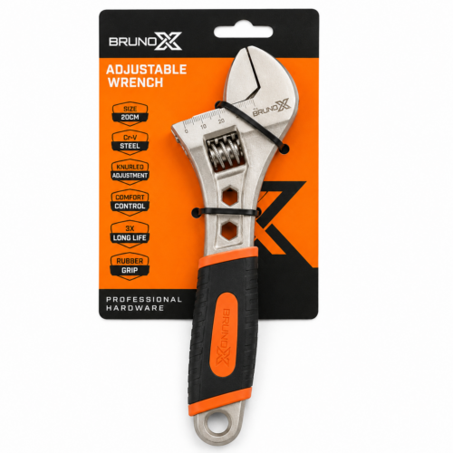 S301D/20CM Adjustable Wrench Rubber  G