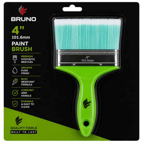 T9E/100MM Paint Brush 100mm Plastic Majistiq