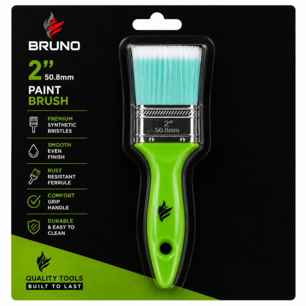 T9E/050MM Paint Brush 38mm Plastic Majistiq