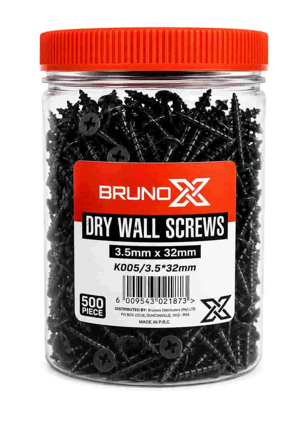 K005/3.5X32MM DRYWALL SCREWS 3.5X32mm-500/JAR