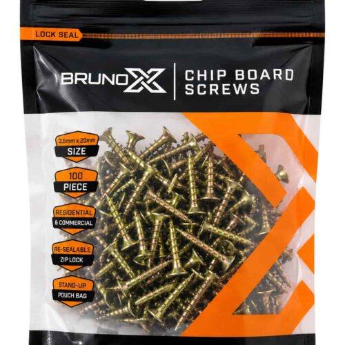 K002/3,5X20MM CHIPBOARD SCREWS 3.5X20MM 100/PK