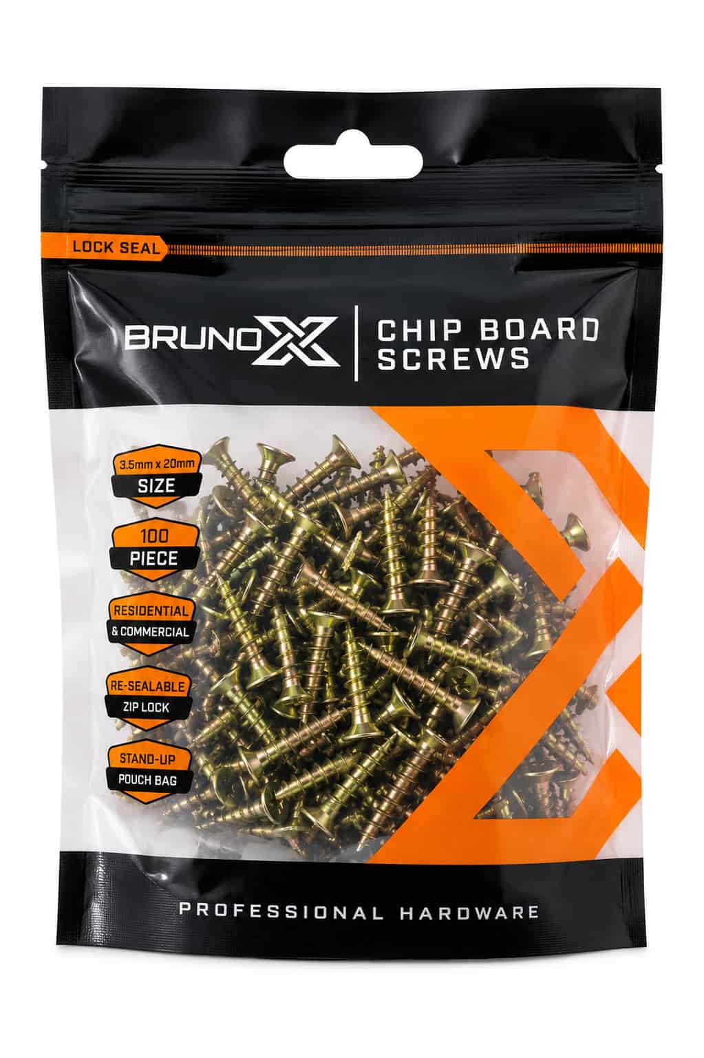 K002/3,5X20MM CHIPBOARD SCREWS 3.5X20MM 100/PK