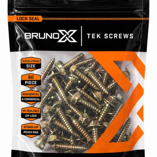 P065 TEK SCREWS 5.5X90MM 30PCS POUCH