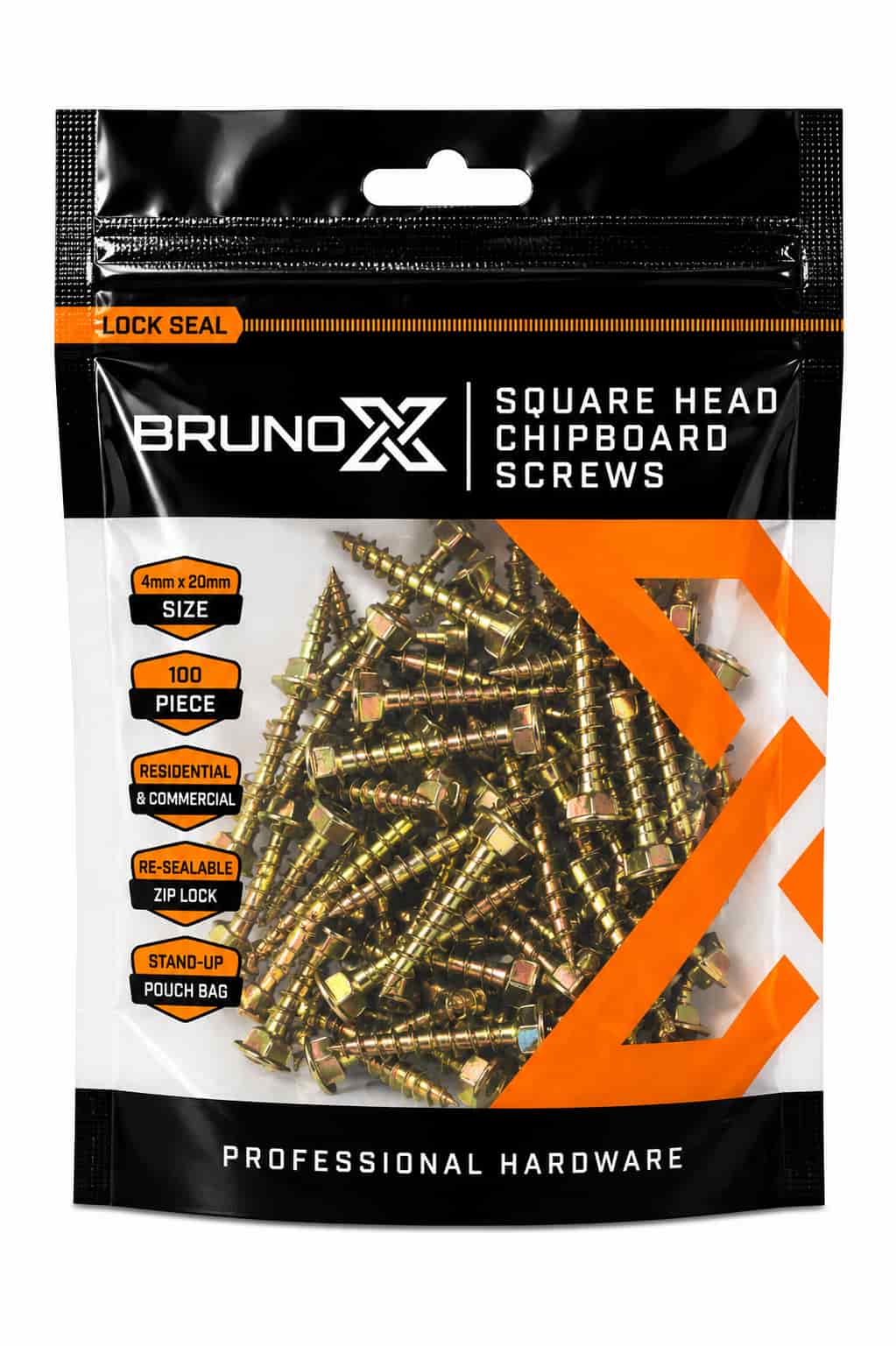 K006/4X20MM CHIPBOARD SCREWS 4X20mm 100/PK
