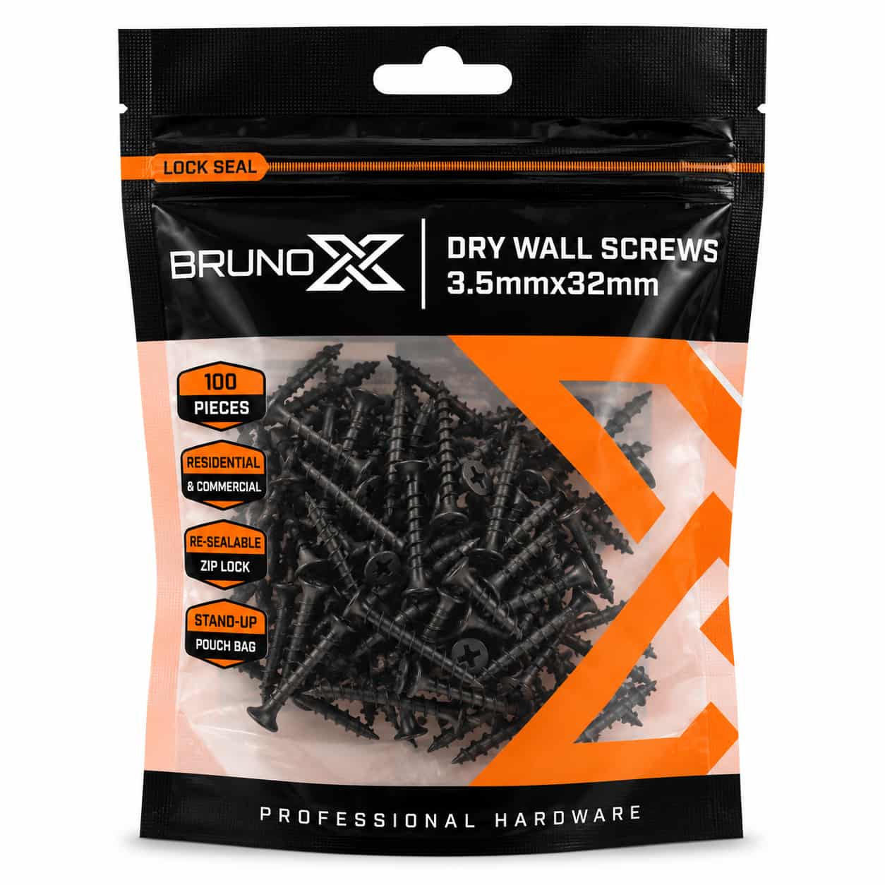 P051 DRYWALL SCREWS 3 5X32MM 100PCS