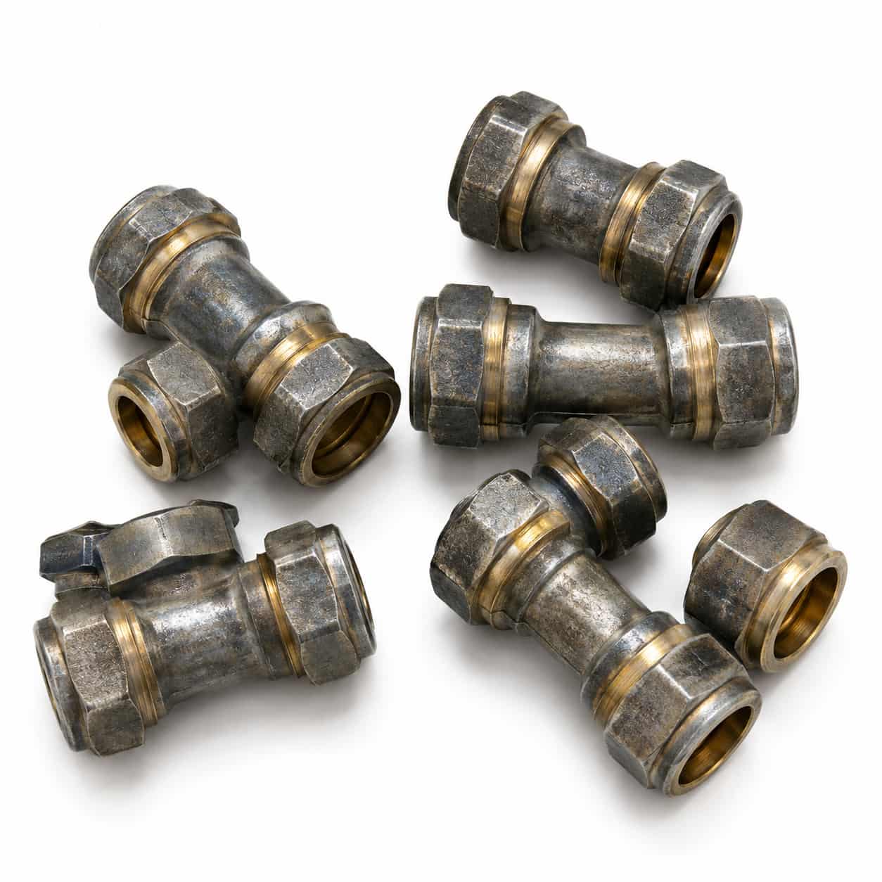P003K COMP TEE C C F1 22MMX22MMX3/4
