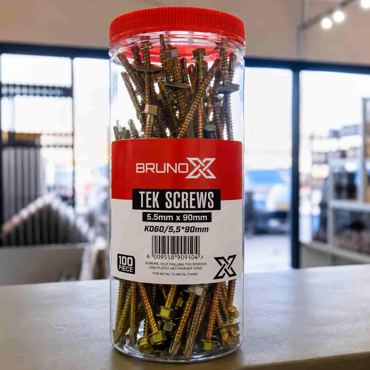K060/5,5X90MM TEK SCREWS 100PCS