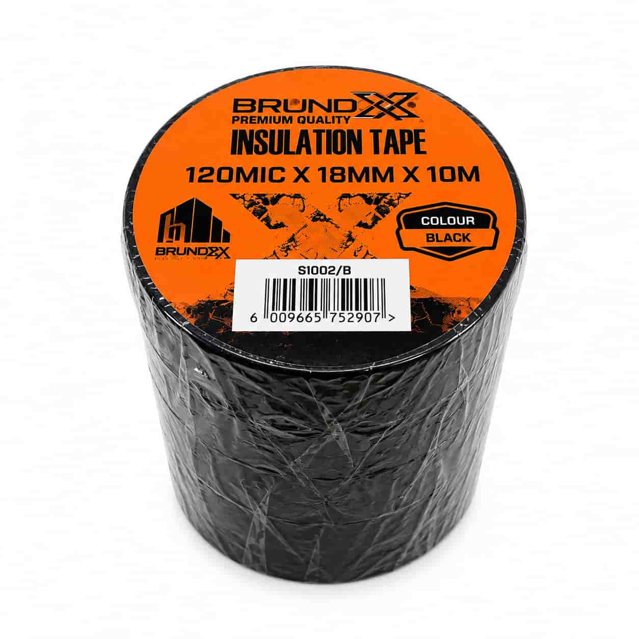 SI002/BLACK  INSULATION TAPE BLACK 18MMX10M
