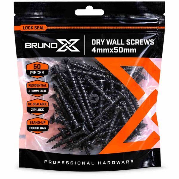 P054 DRYWALL SCREWS 4mmX50mm 50PCS
