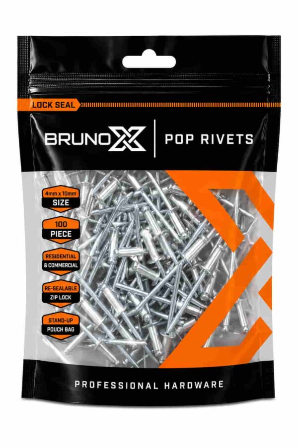 NAR/4.8X18 LARGE FLANGE POP RIVETS  4.8MMX18MM