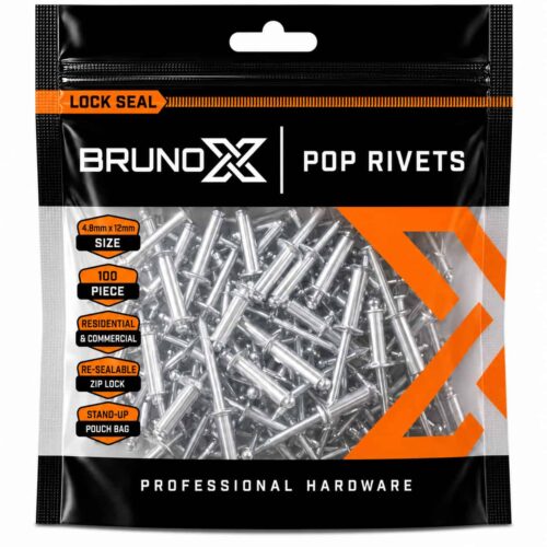 NAP/4,8X15 POP RIVETS 4.8MMX15MM 100PCS