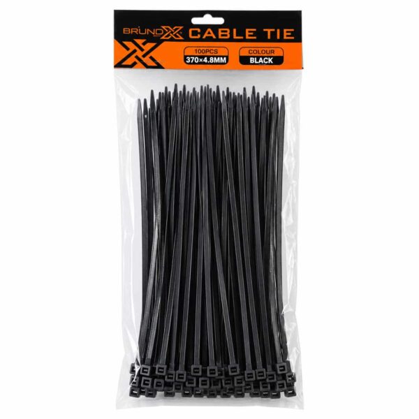 EL40 CABLE TIE [BLACK] 370mmX4.8mmX100