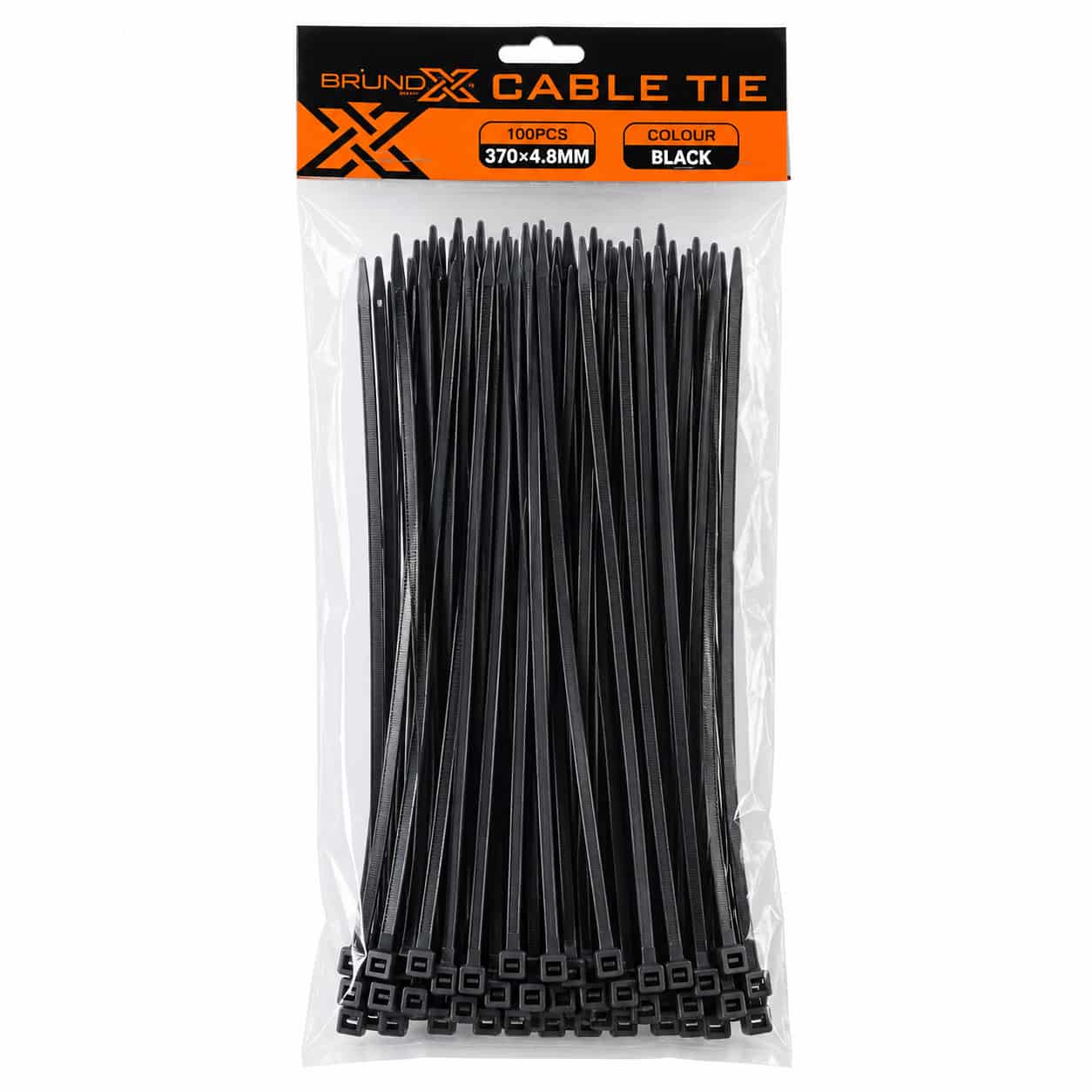EL40 CABLE TIE [BLACK] 370mmX4.8mmX100